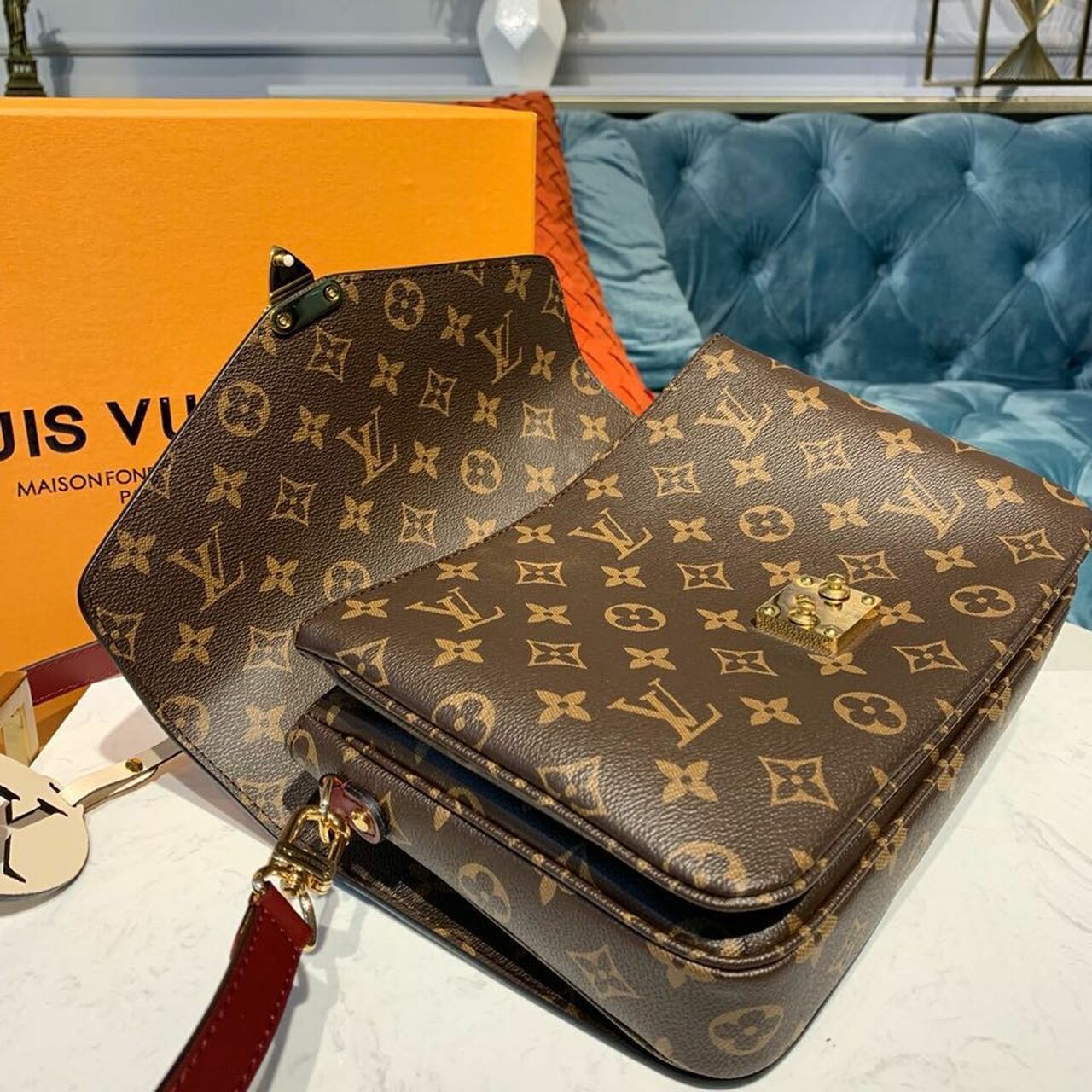 Top Quality Pochette Métis Monogram Canvas For Women,  Shoulder Bags 9.7in/24cm Top Quality M44668