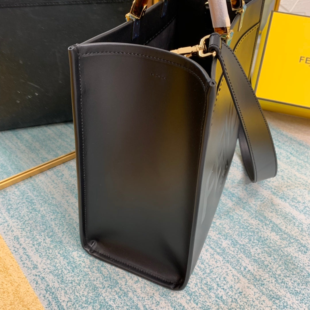 FI Sunshine MeTop Qualityum Black For Women, Handbags, Shoulder And Crossbody Bags 13.7in/35cm FF 8BH386ATop QualityLF0KUR