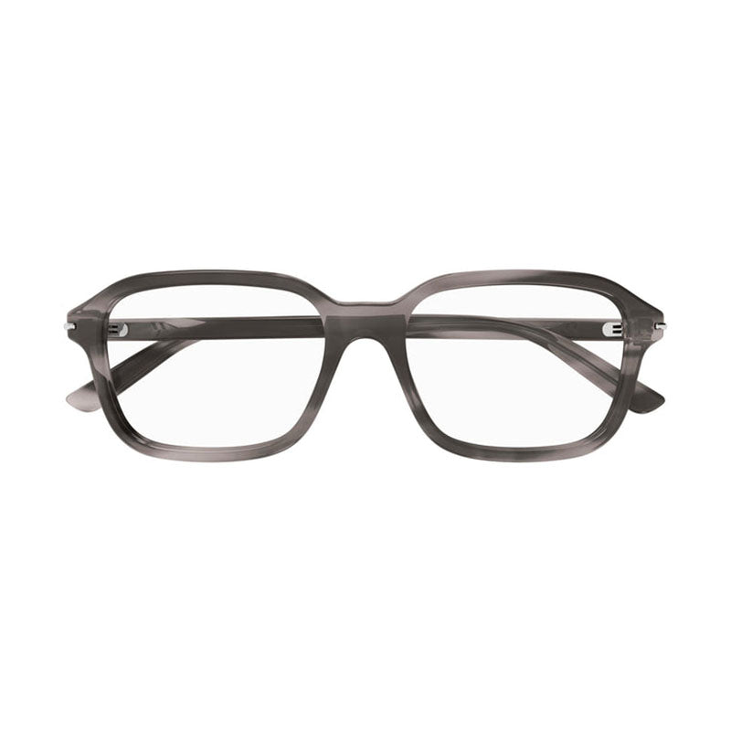 Gucci Eyeglasses Square Full Rim, Black Frame and Clear Demo Lenses Lens GG1446O001