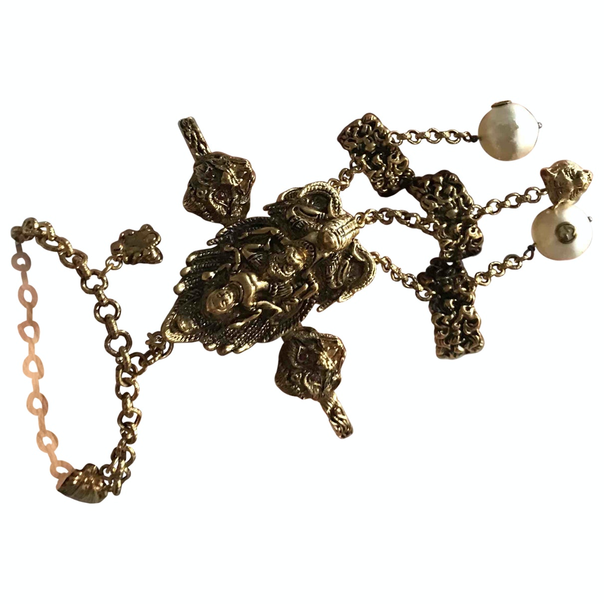 Gucci metallic metal bracelets