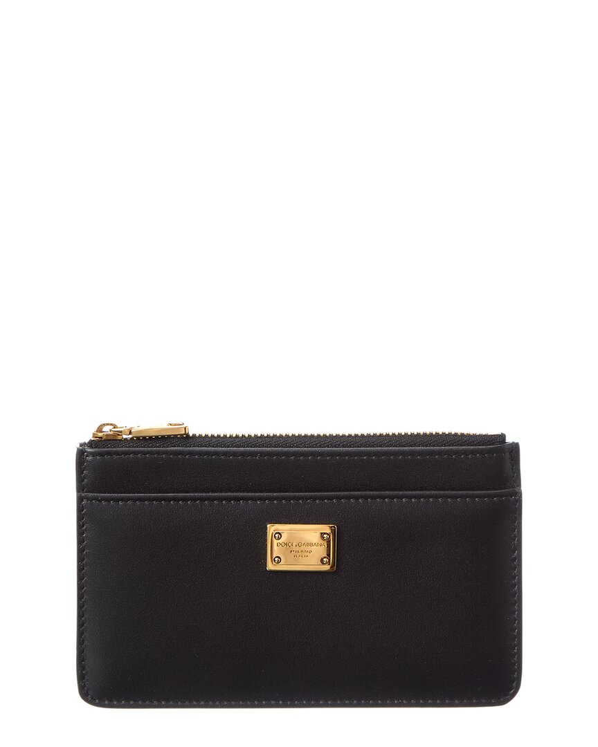 Dolce & Gabbana Plongé Leather Card Holder