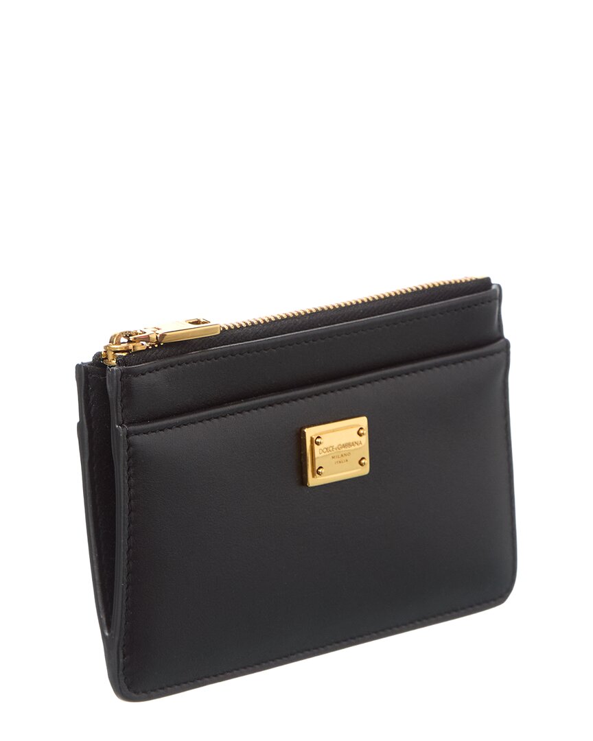 Dolce & Gabbana Plongé Leather Card Holder
