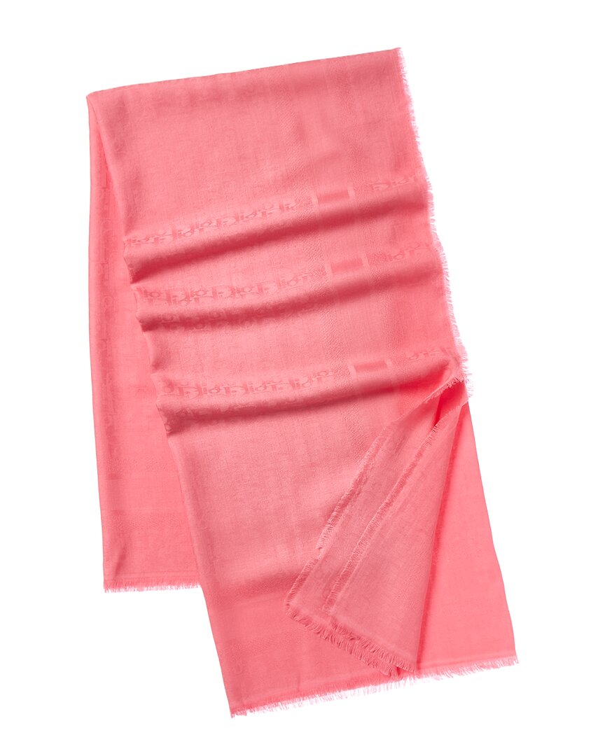 Dior Wool, Silk & Cashmere-Blend Scarf
