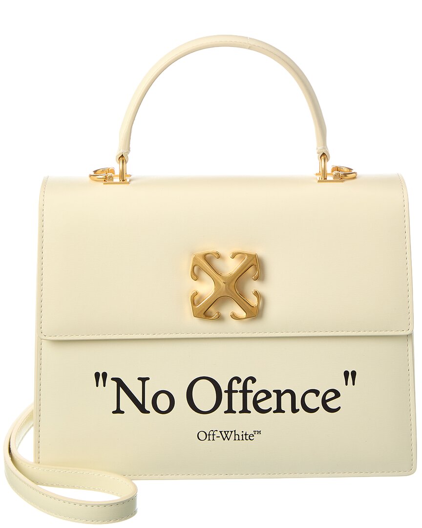 Off-White™ No Offence Leather Satchel