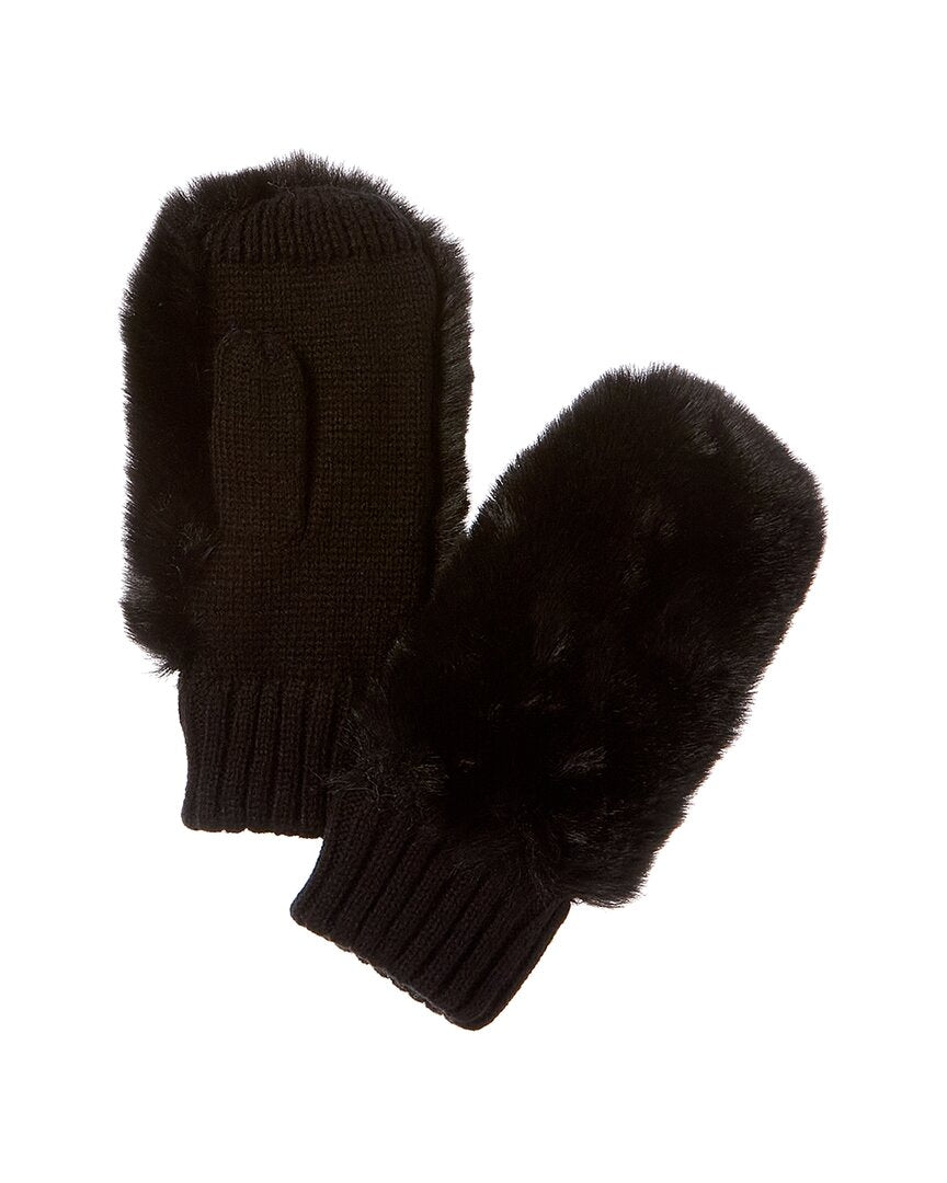Surell Accessories Knit Mittens