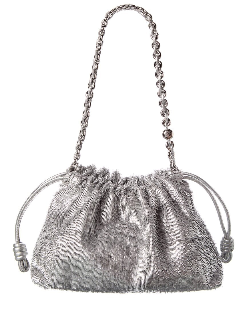 Loewe Flamenco Leather Clutch