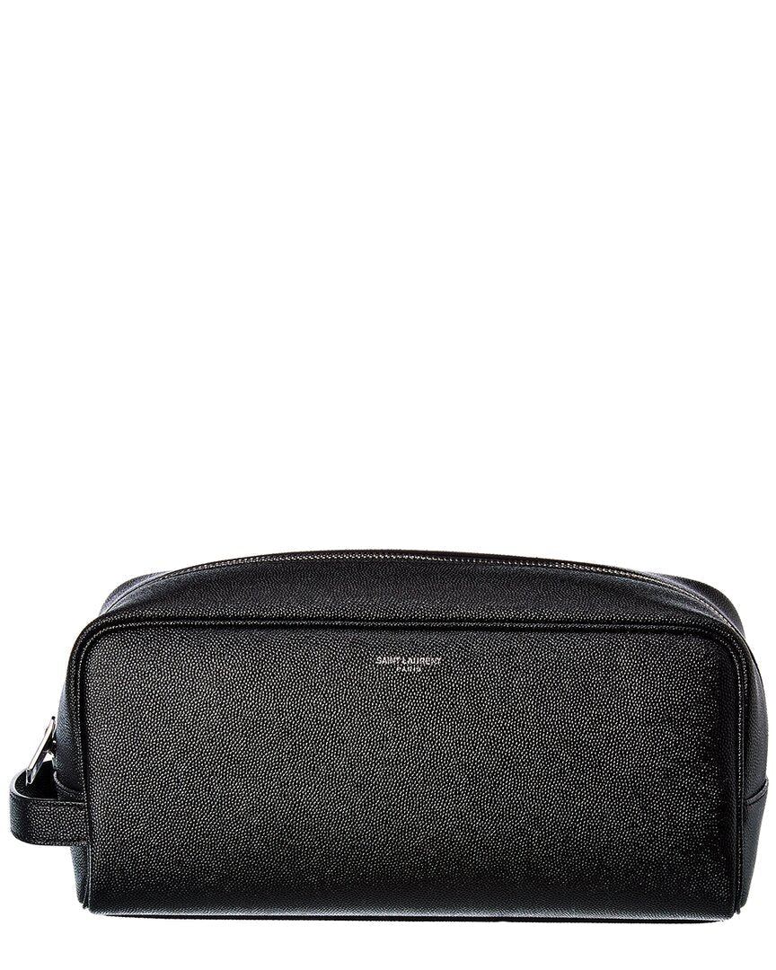 Saint Laurent Leather Grooming Bag
