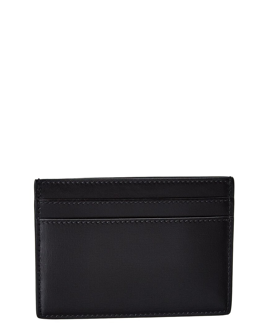 Saint Laurent Tiny Monogram Leather Card Case