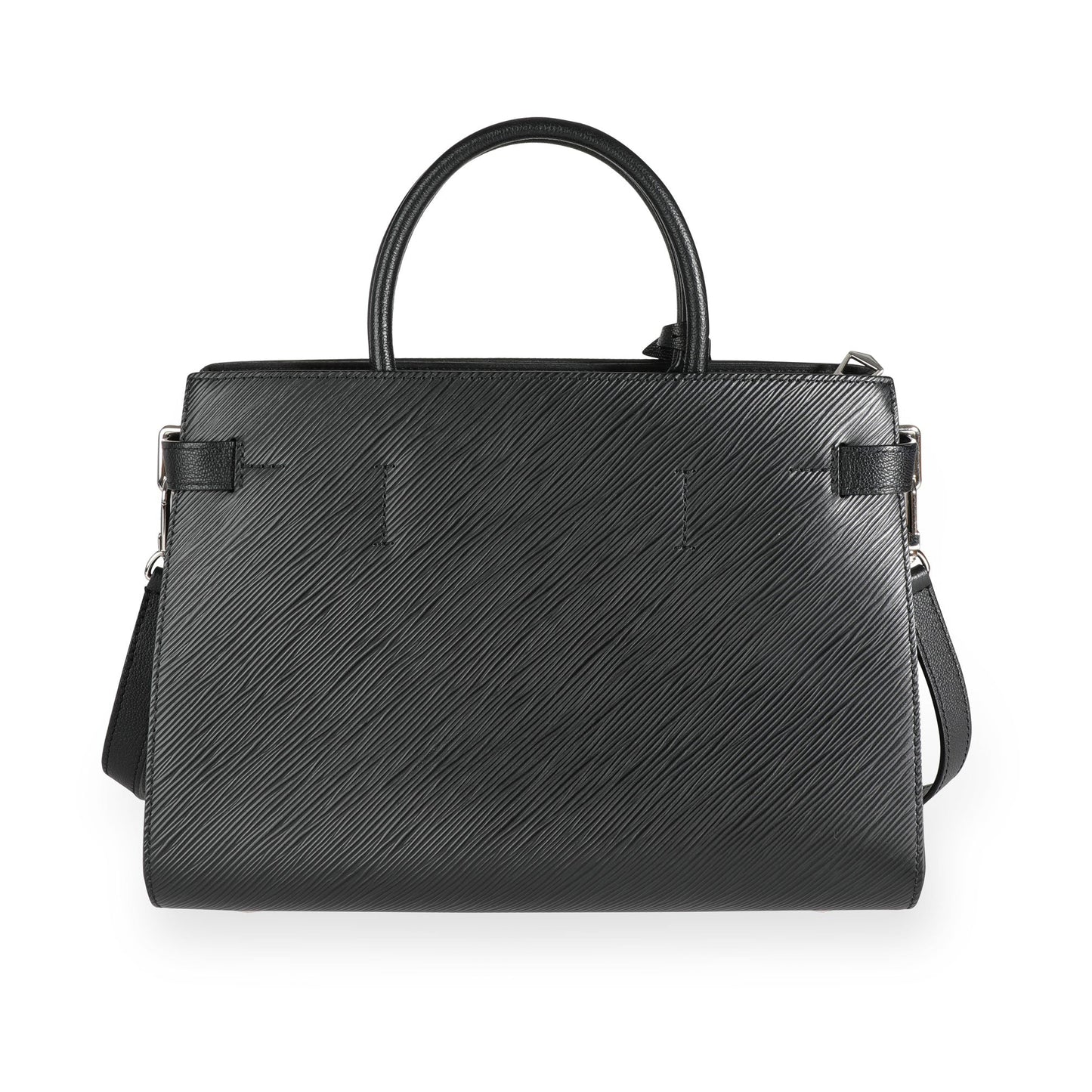 Louis Vuitton  Black Epi Leather Twist Tote