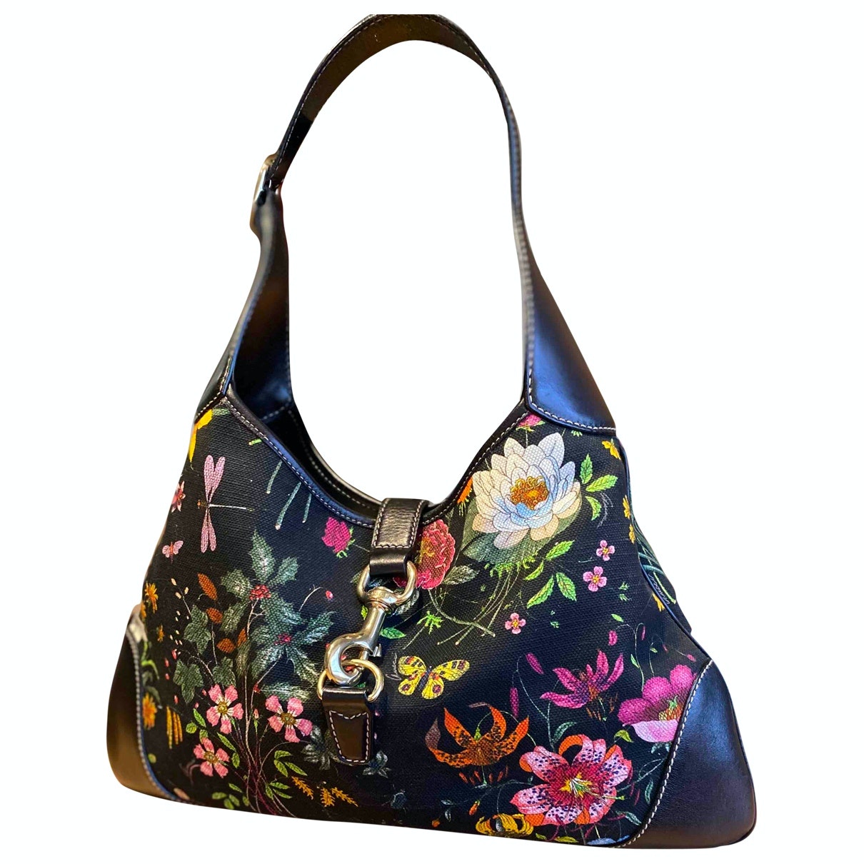 Gucci jackie    multicolour cloth handbag