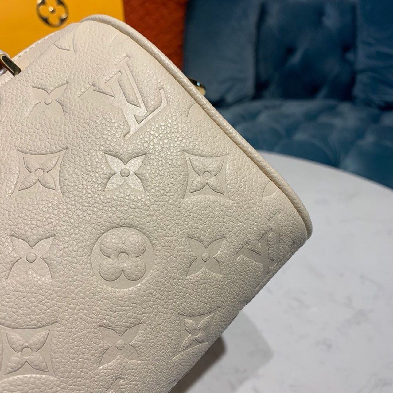 Top Quality Speedy Bandouliere 20 Monogram Empreinte Creme For Women,  Shoulder And Crossbody Bags 7.8in/20cm Top Quality