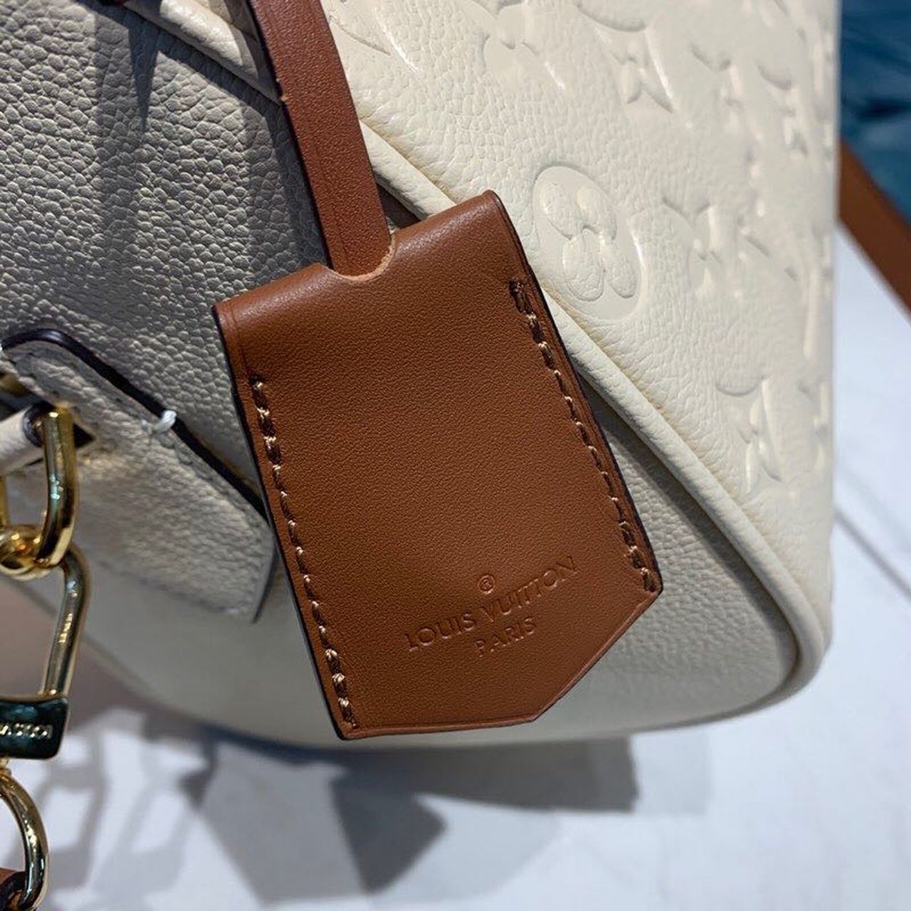 Top Quality Speedy Bandouliere 25 Monogram Empreinte Creme For Women,  Shoulder And Crossbody Bags 9.8in/25cm Top Quality