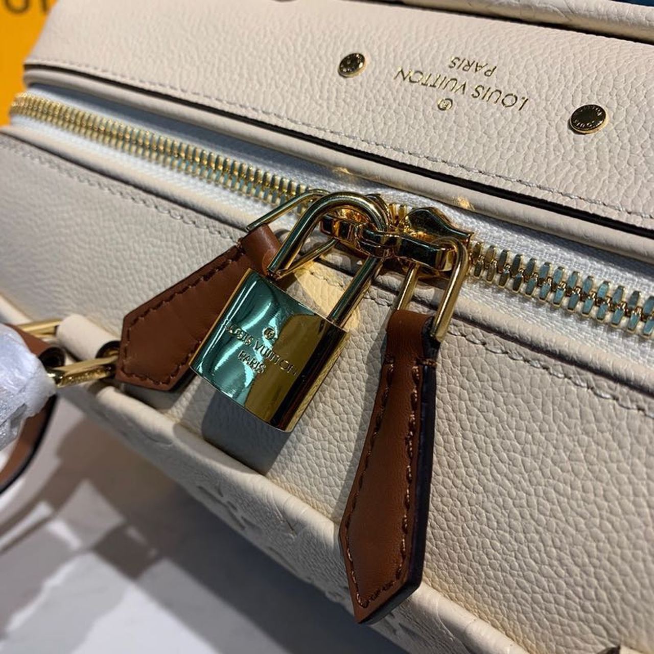 Top Quality Speedy Bandouliere 25 Monogram Empreinte Creme For Women,  Shoulder And Crossbody Bags 9.8in/25cm Top Quality