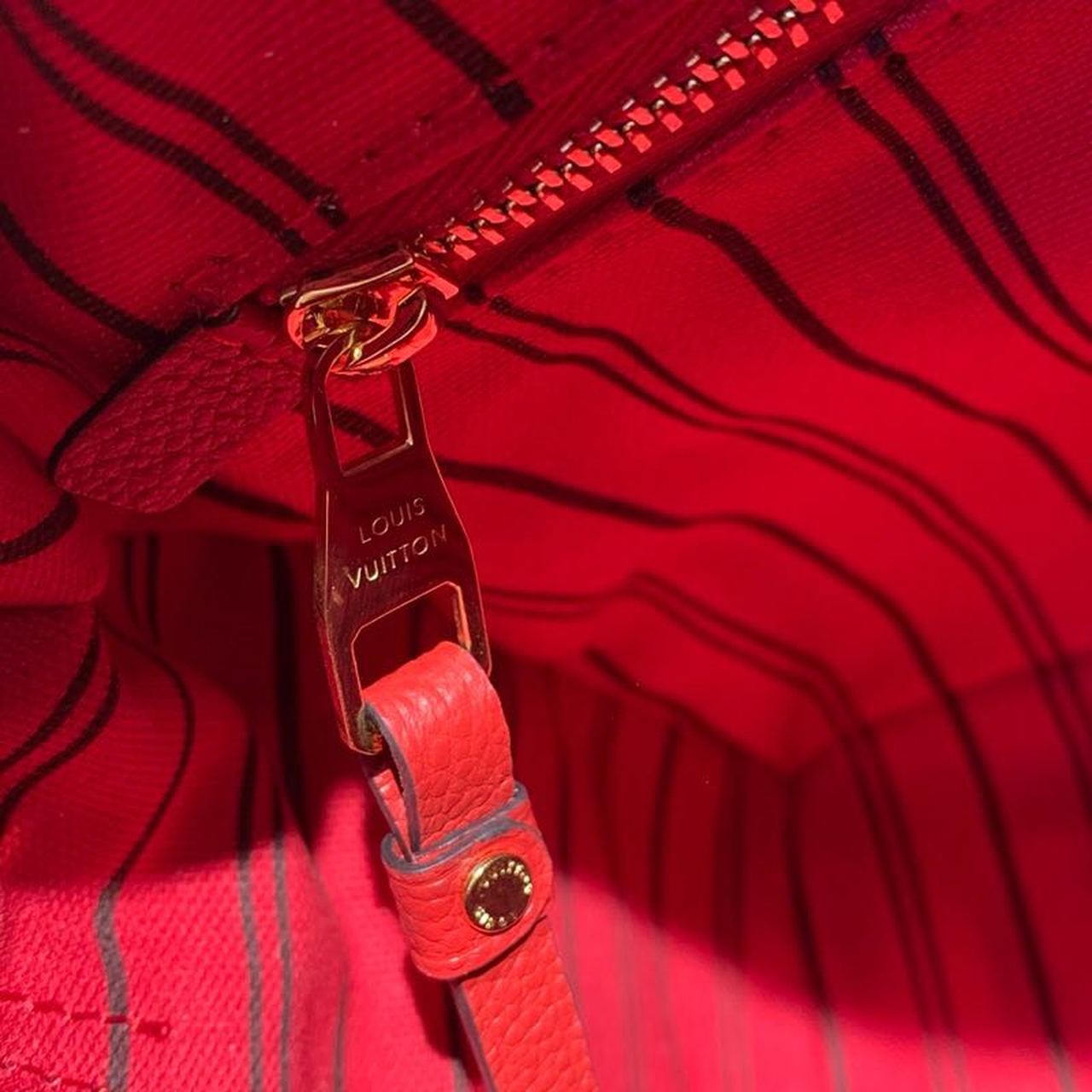 Top Quality Speedy Bandouliere 25 Monogram Empreinte Cherry Red For Women,  Shoulder And Crossbody Bags 9.8in/25cm Top Quality