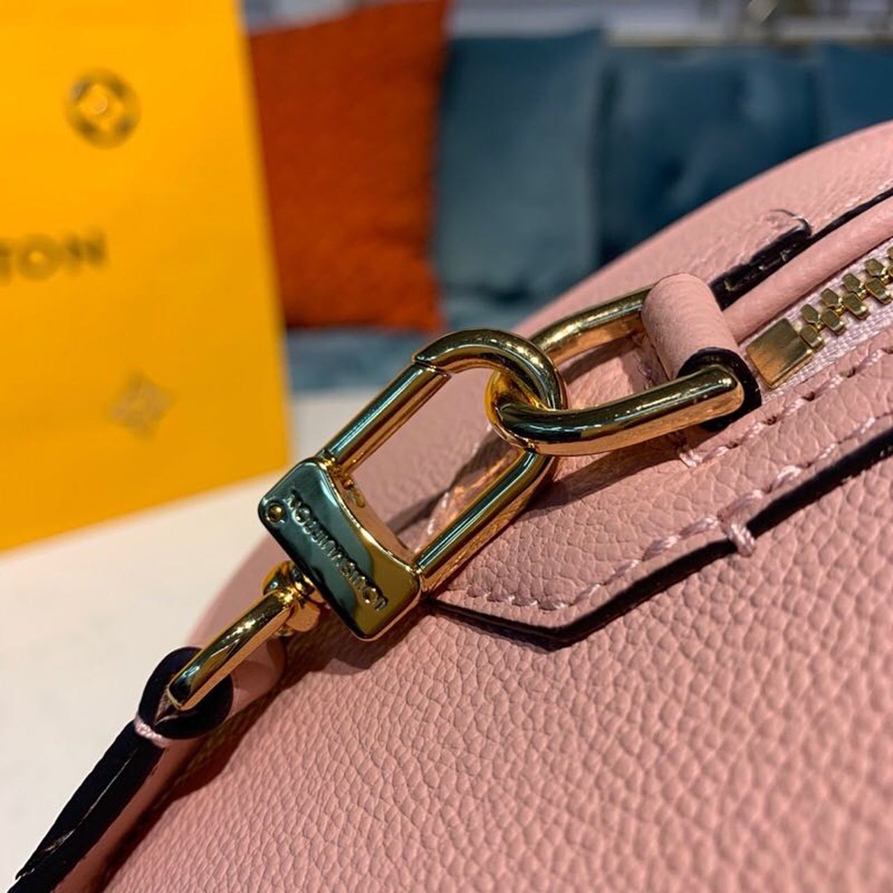 Top Quality Speedy Bandouliere 20 Monogram Empreinte Light Pink For Women,  Shoulder And Crossbody Bags 7.8in/20cm Top Quality