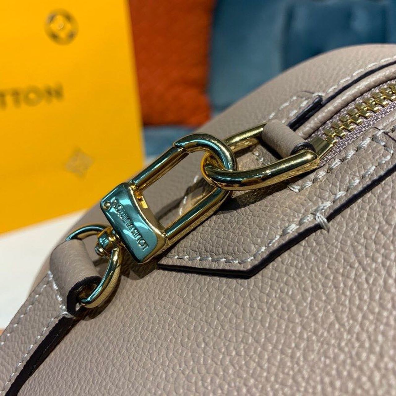 Top Quality Speedy Bandouliere 20 Monogram Empreinte Galet Grey For Women,  Shoulder And Crossbody Bags 7.8in/20cm Top Quality
