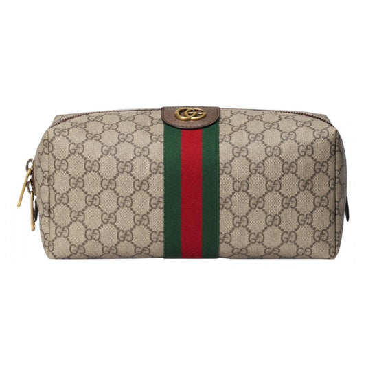 Gucci beige cloth travel bag