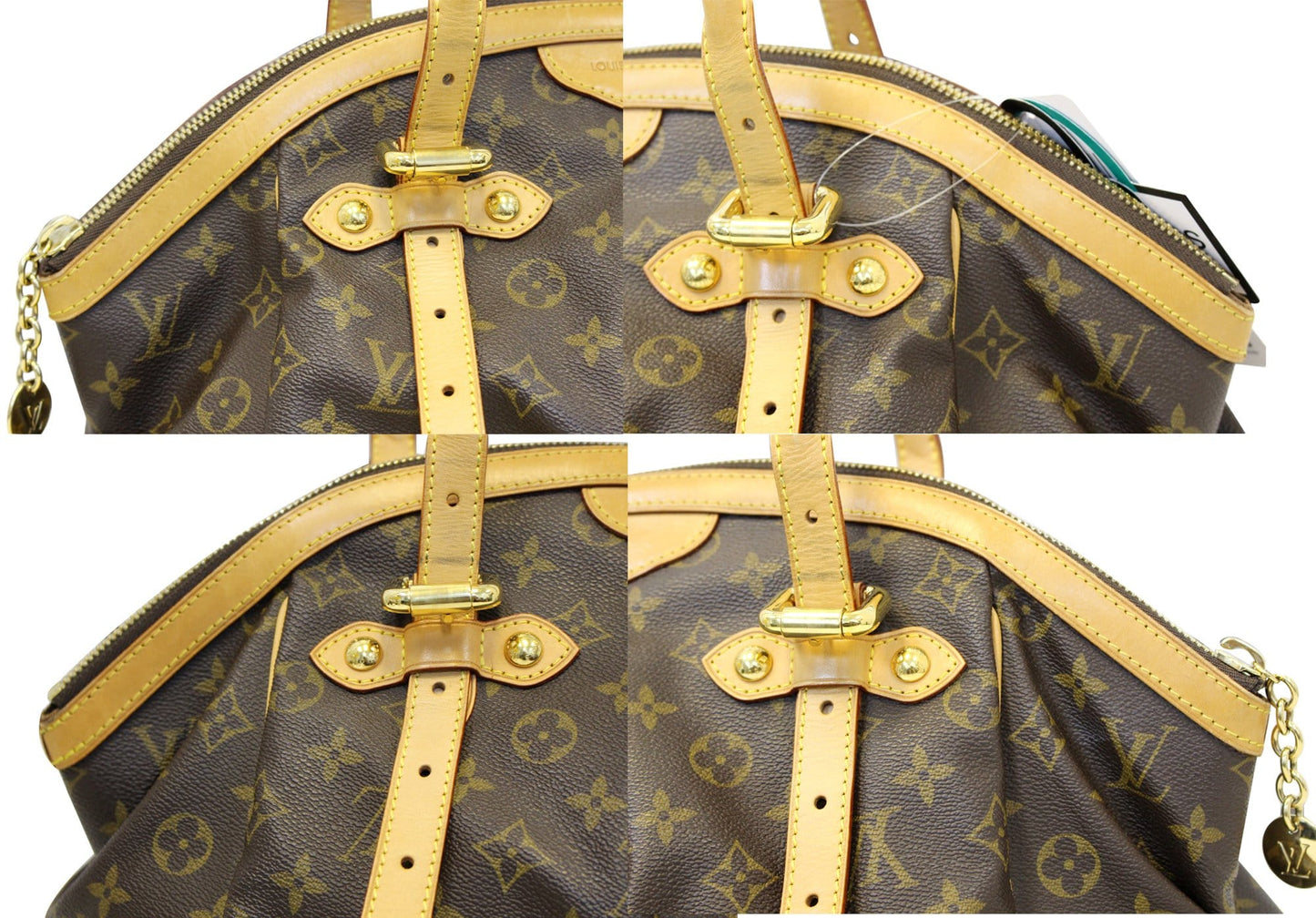 LOUIS VUITTON Monogram Canvas Tivoli GM Brown Shoulder Bag