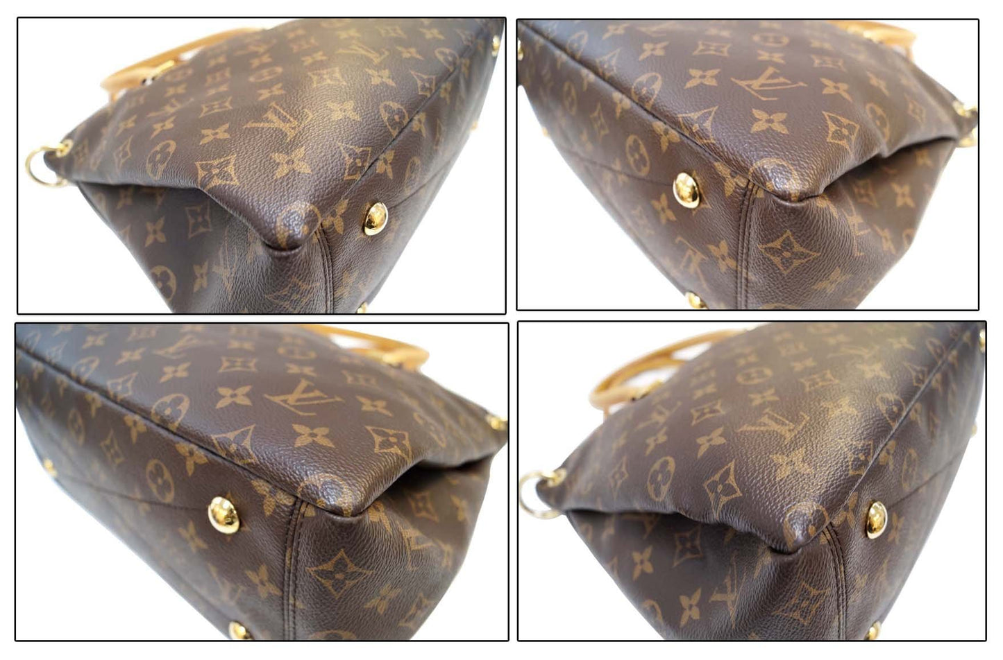 LOUIS VUITTON Cerise Monogram Canvas Pallas 2Way Shoulder Bag