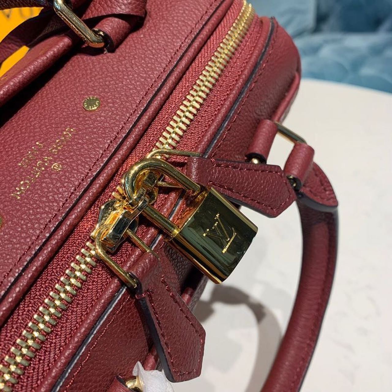 Top Quality Speedy Bandouliere 20 Monogram Empreinte Burgundy For Women,  Shoulder And Crossbody Bags 7.8in/20cm Top Quality