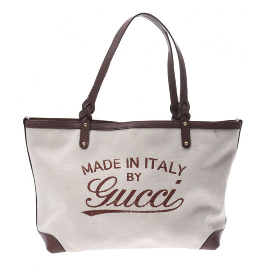 Gucci white cloth handbag