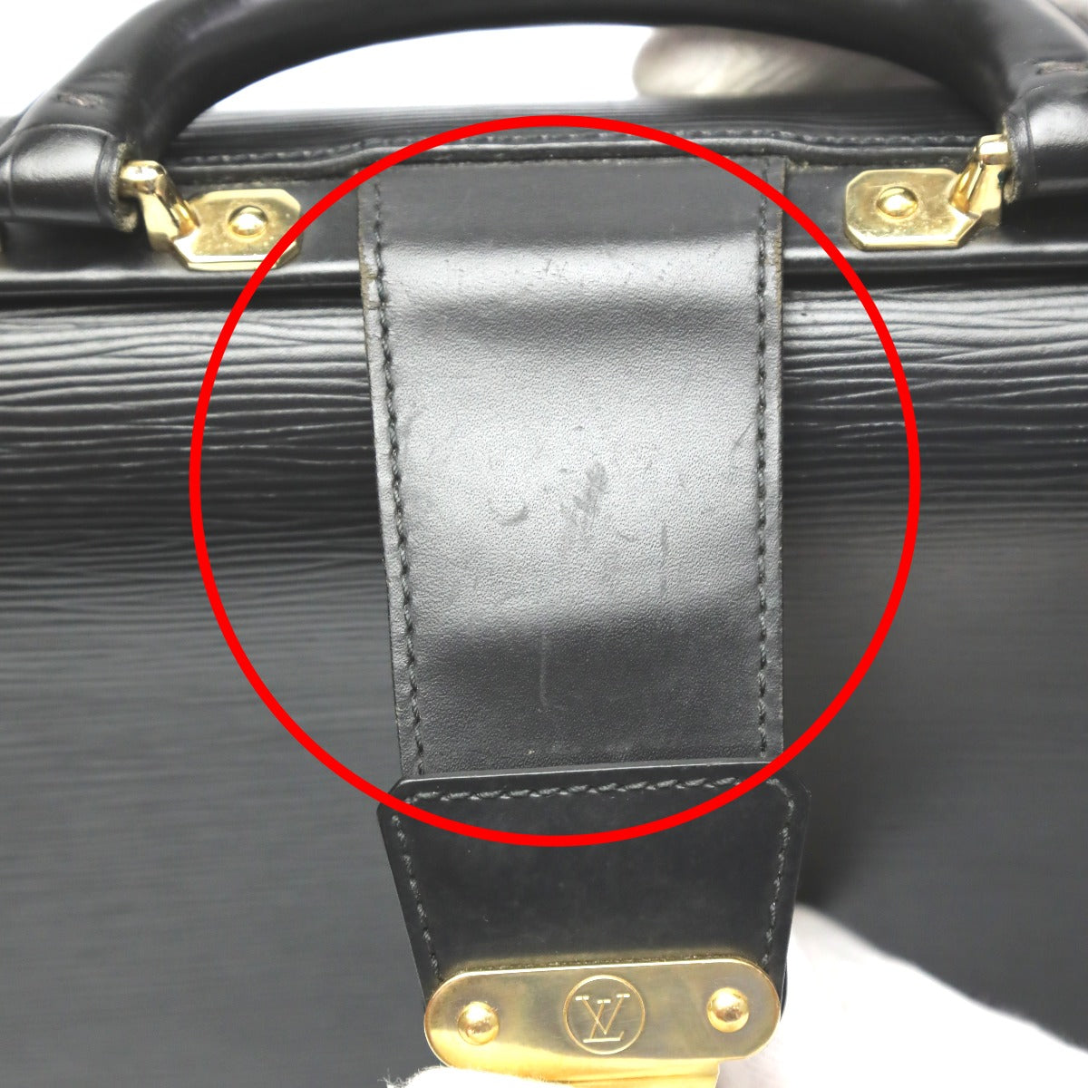 LOUIS VUITTON Business bag M54352 Epi Leather black Briefcase Epi Fermoire mens  d