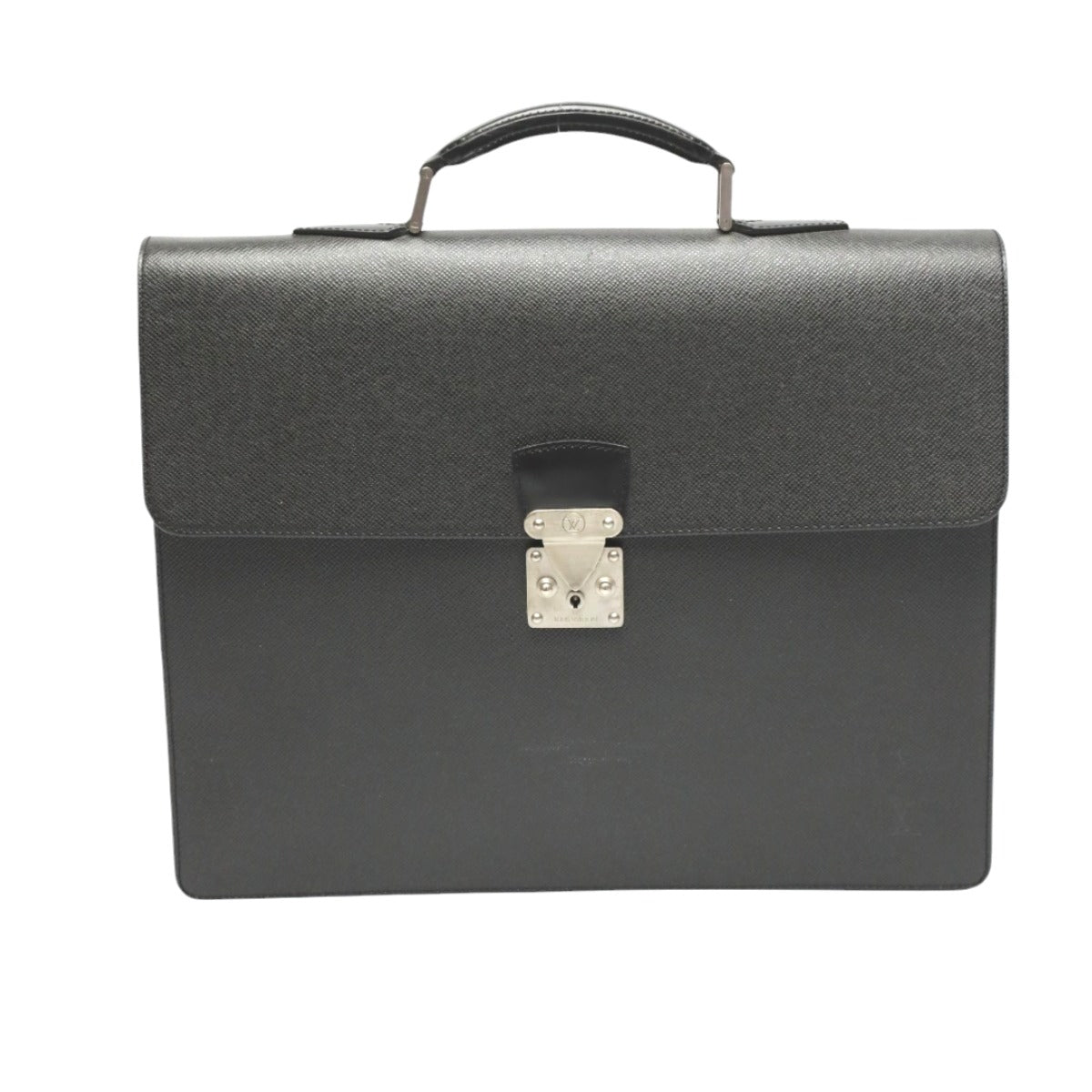 LOUIS VUITTON Handbag M30032 Taiga black Documents bag Taiga Serviet Moskova mens  d