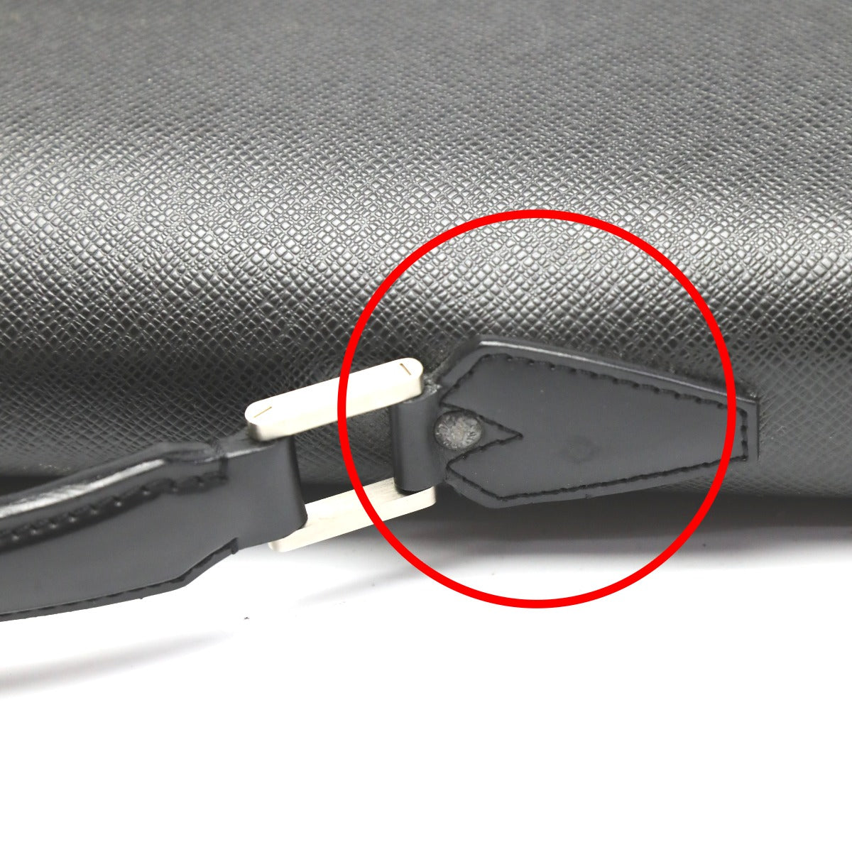LOUIS VUITTON Handbag M30032 Taiga black Documents bag Taiga Serviet Moskova mens  d