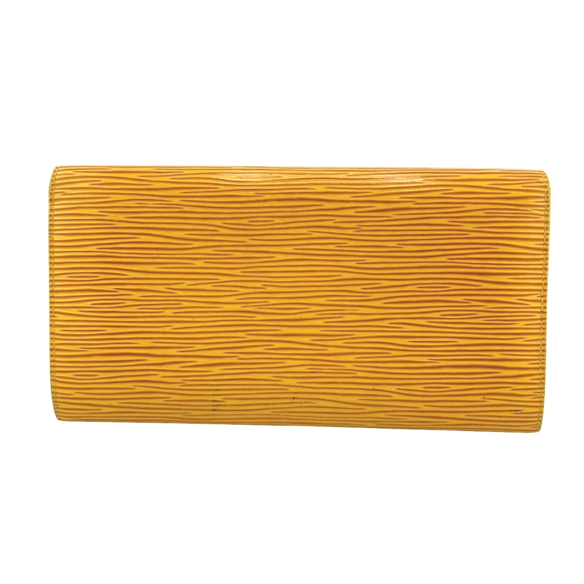 LOUIS VUITTON Long Wallet Purse Ｍ63579 Epi Leather yellow Epi Porto Moné Credit