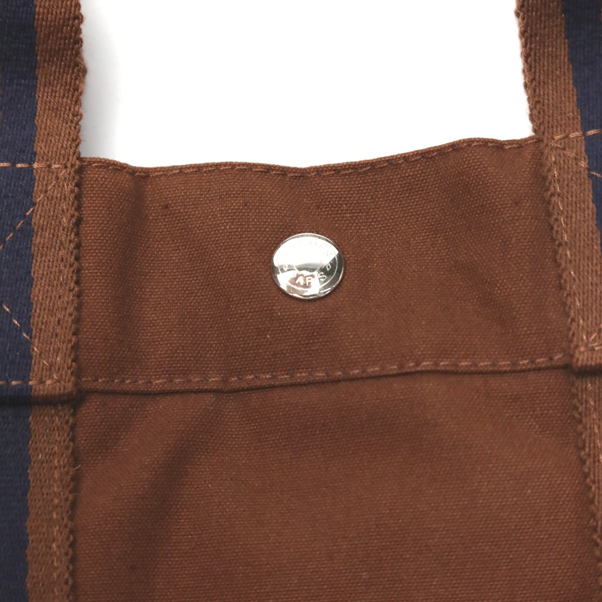 HERMES Tote Bag canvas Brown Handbag Fool ToeMM unisex(Unisex)  d