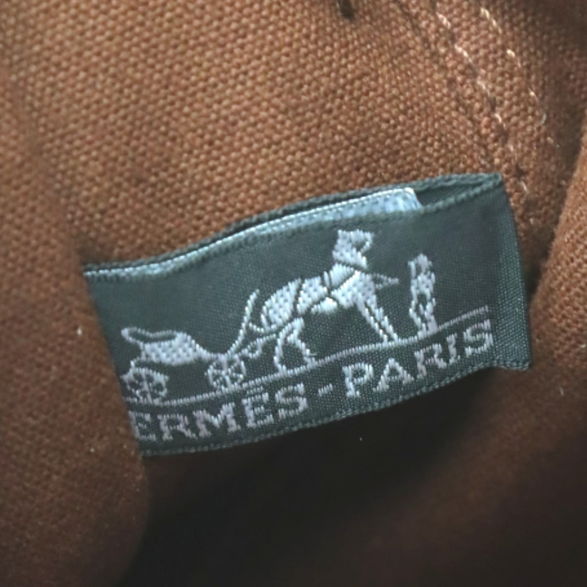 HERMES Tote Bag canvas Brown Handbag Fool ToeMM unisex(Unisex)  d