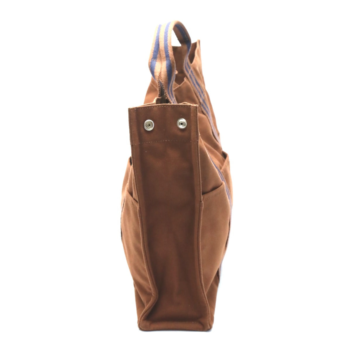 HERMES Tote Bag canvas Brown Handbag Fool ToeMM unisex(Unisex)  d