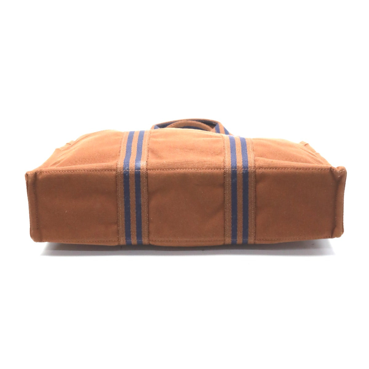 HERMES Tote Bag canvas Brown Handbag Fool ToeMM unisex(Unisex)  d