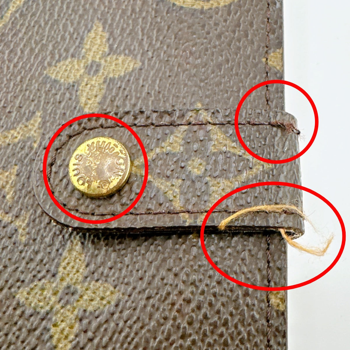 LOUIS VUITTON Bifold Wallet M61663 Monogram canvas Brown Clasp wallet with card pocket Monogram Porto Monet Viet Vienoa Women  d