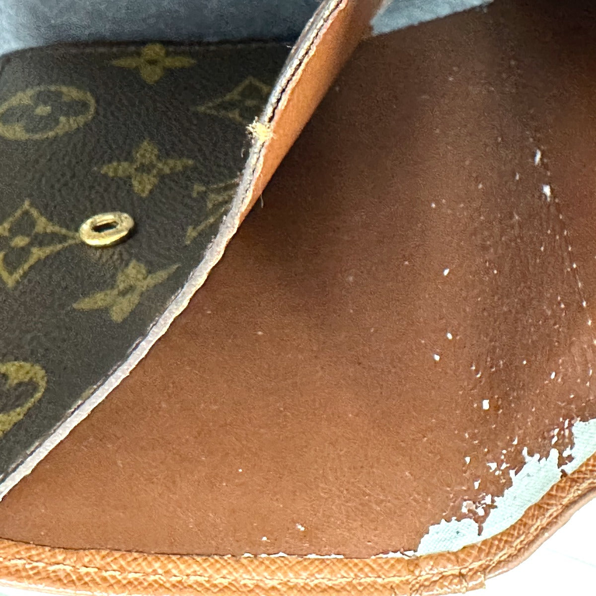 LOUIS VUITTON Bifold Wallet M61663 Monogram canvas Brown Clasp wallet with card pocket Monogram Porto Monet Viet Vienoa Women  d