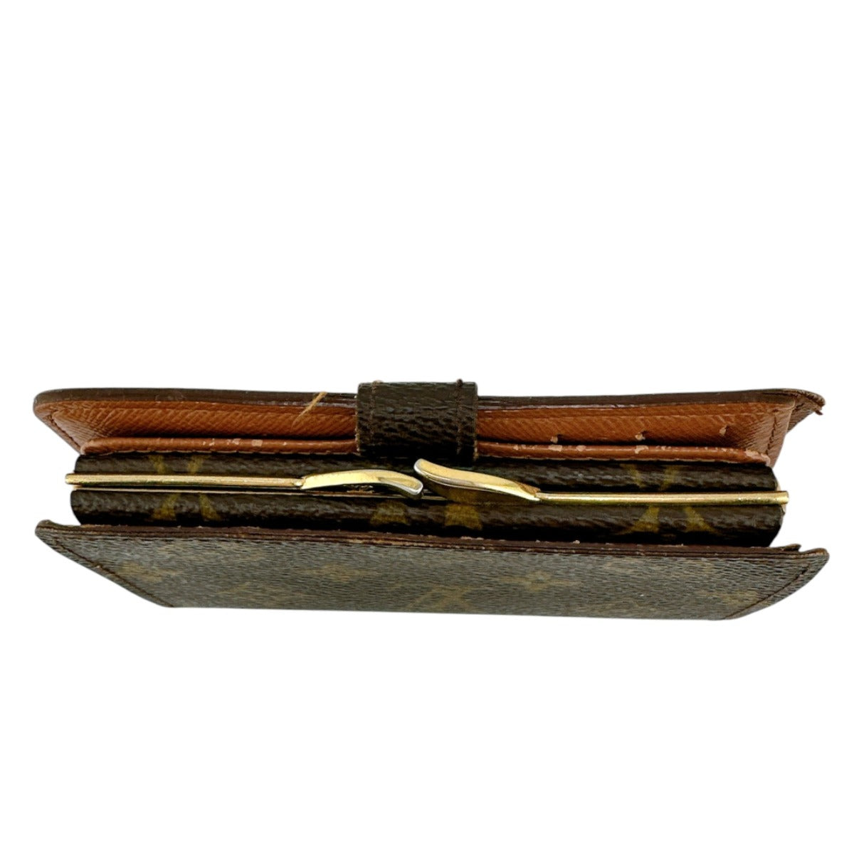 LOUIS VUITTON Bifold Wallet M61663 Monogram canvas Brown Clasp wallet with card pocket Monogram Porto Monet Viet Vienoa Women  d