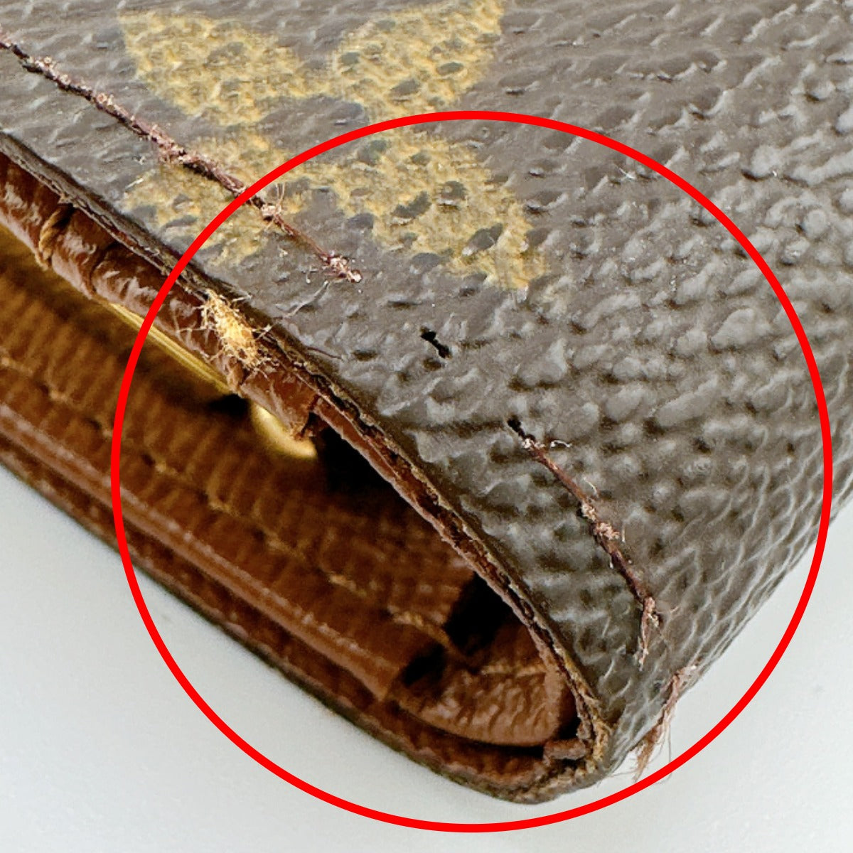 LOUIS VUITTON Bifold Wallet M61663 Monogram canvas Brown Clasp wallet with card pocket Monogram Porto Monet Viet Vienoa Women  d