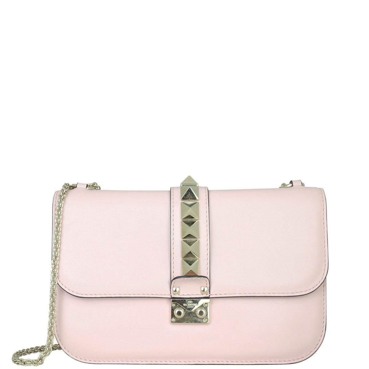 Valentino Glam Lock Medium Shoulder Bag