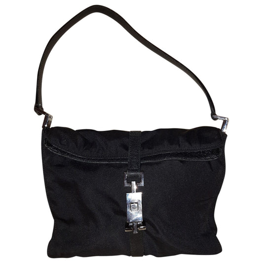 Gucci black cloth handbag