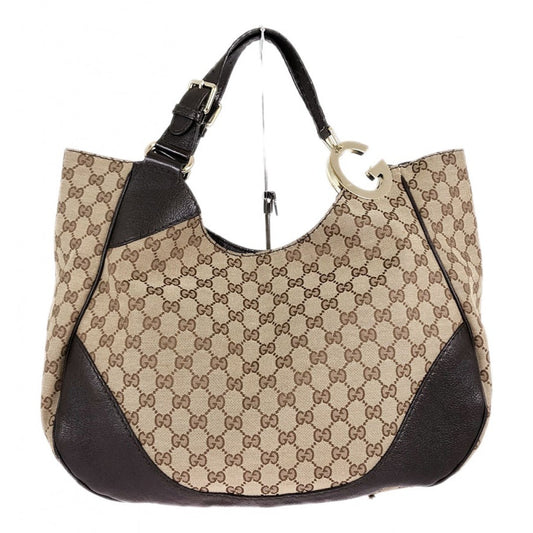 Gucci beige cloth handbag