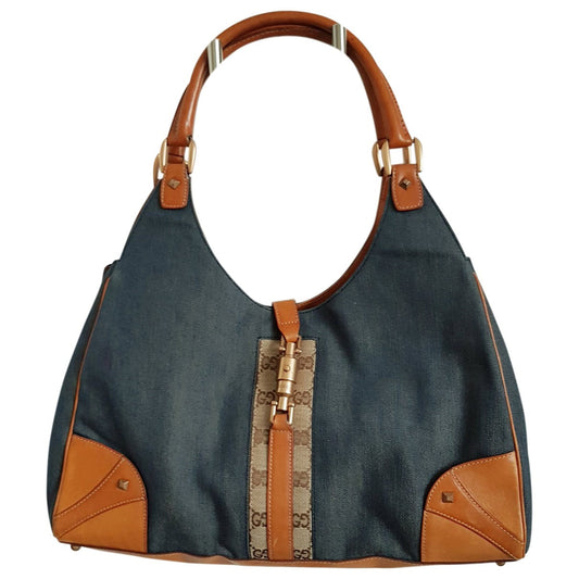 Gucci jackie blue denim - jeans handbag