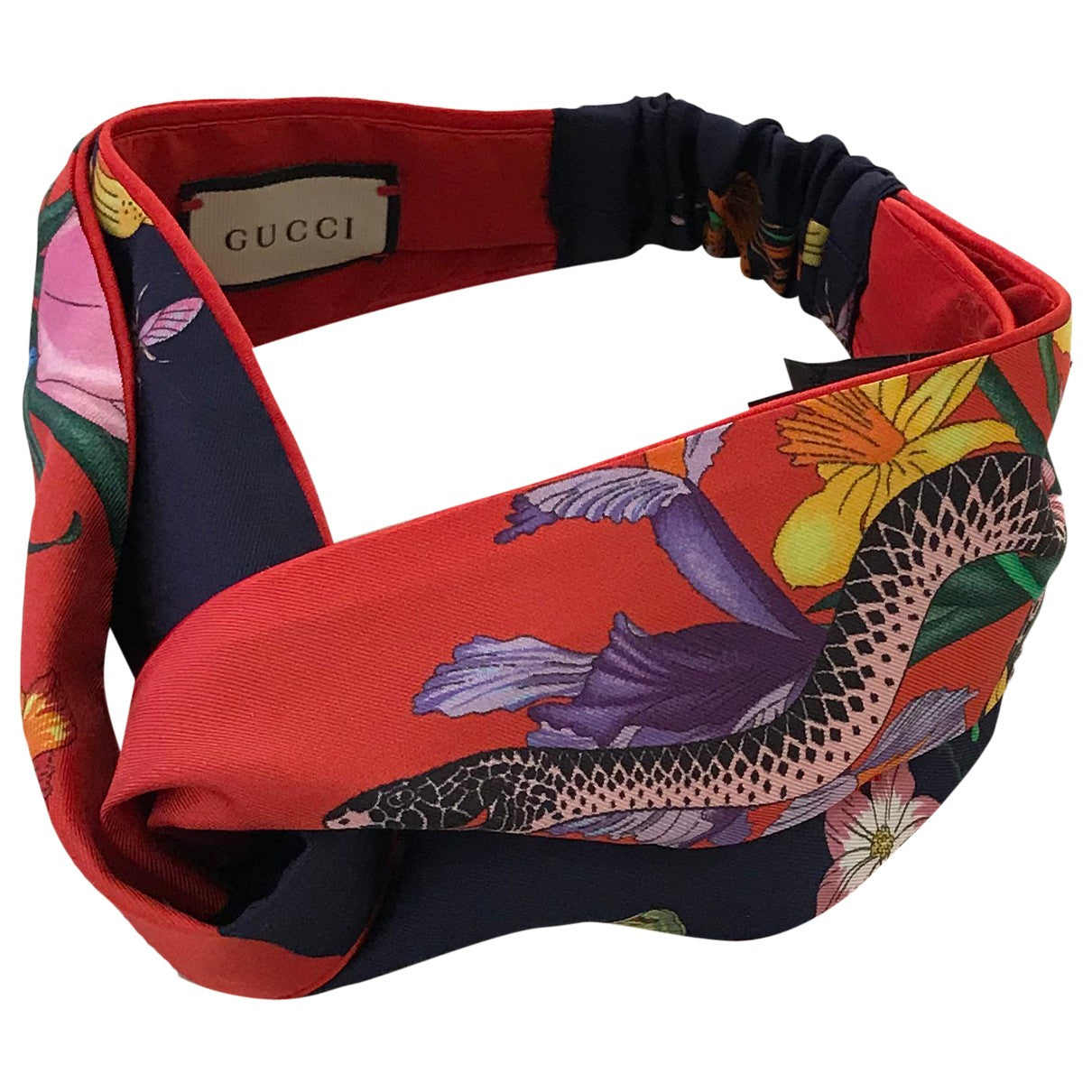 Gucci  silk hair accessories