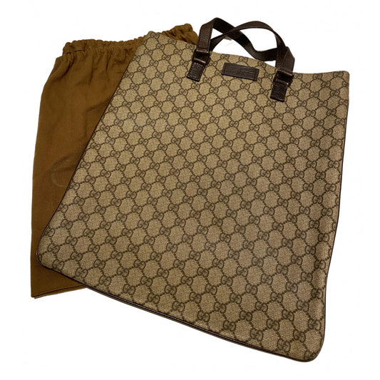 Gucci beige cloth handbag