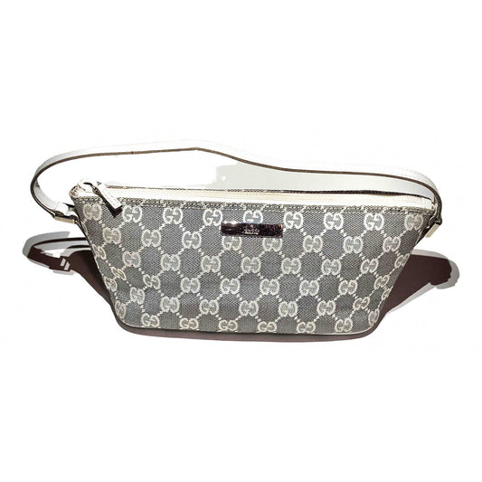 Gucci grey cloth handbag