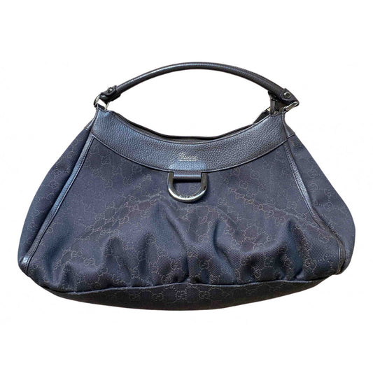 Gucci black cloth handbag