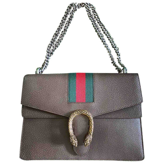 Gucci dionysus camel leather handbag