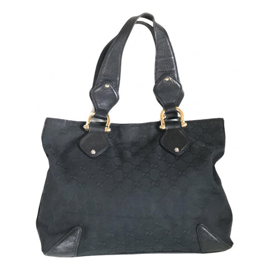 Gucci black cloth handbag