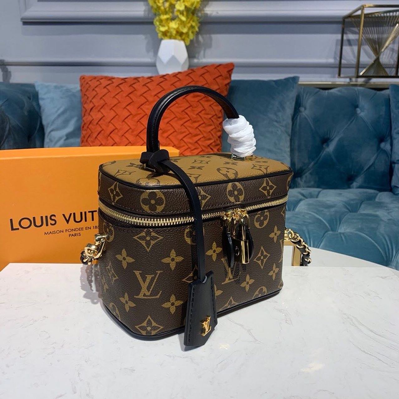Top Quality Vanity PM Monogram And Monogram Reverse Canvas By Nicolas Ghesquiere For Women,  Shoulder And Crossbody Bags 7.5in/19cm Top Quality M45165