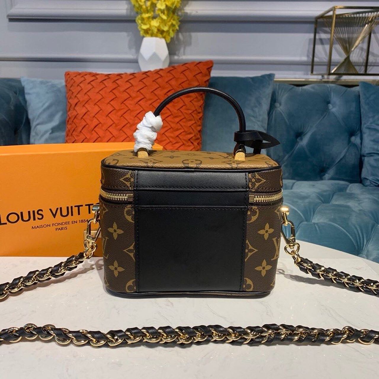 Top Quality Vanity PM Monogram And Monogram Reverse Canvas By Nicolas Ghesquiere For Women,  Shoulder And Crossbody Bags 7.5in/19cm Top Quality M45165
