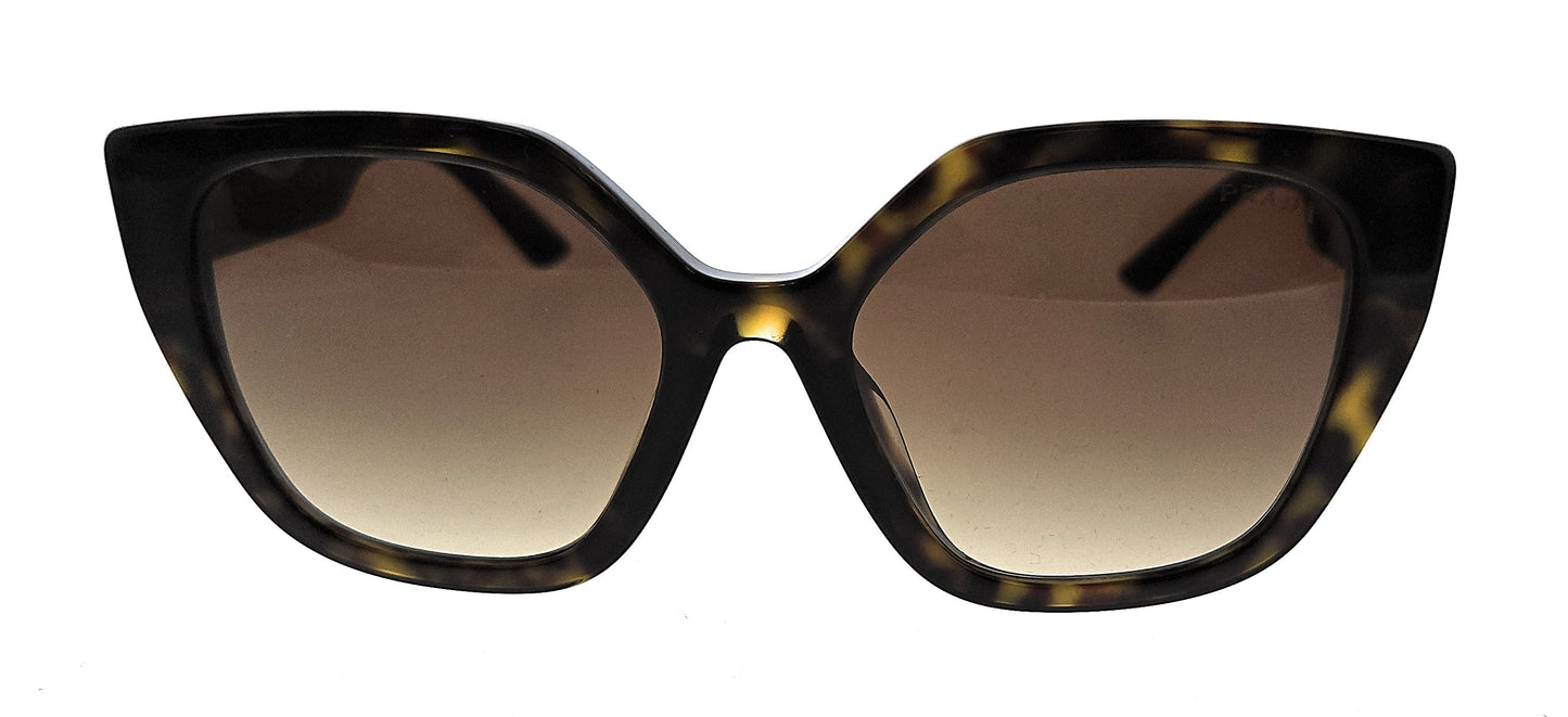 Prada 0PR 24XSF 2AU6S1 Havana Square Sunglasses